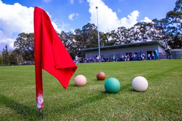 Lake Macquarie Croquet Centre hosts six playing courts