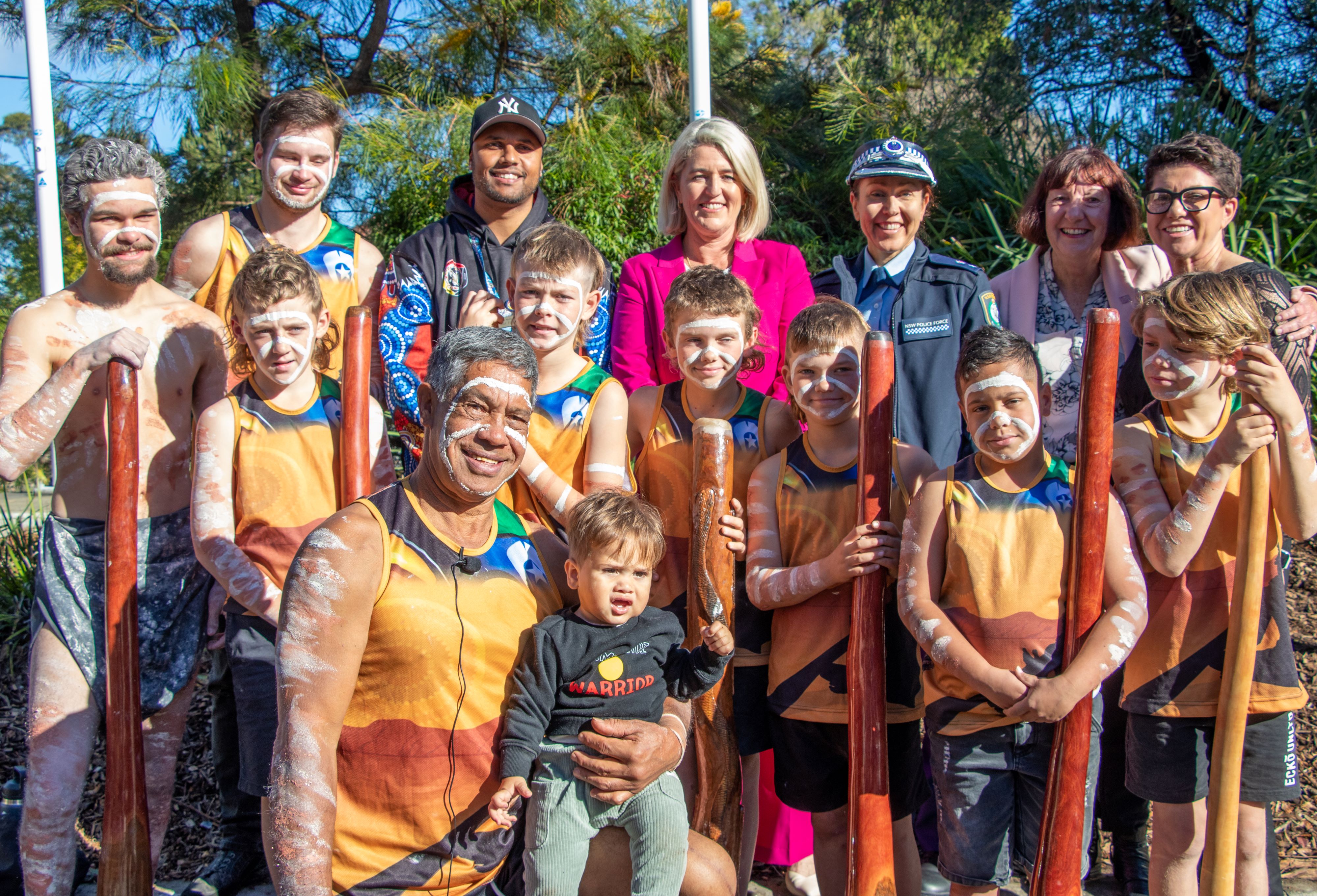 The ceremony included a smoking cleanse, flag-raising, traditional dance and didgeridoo performance.jpg