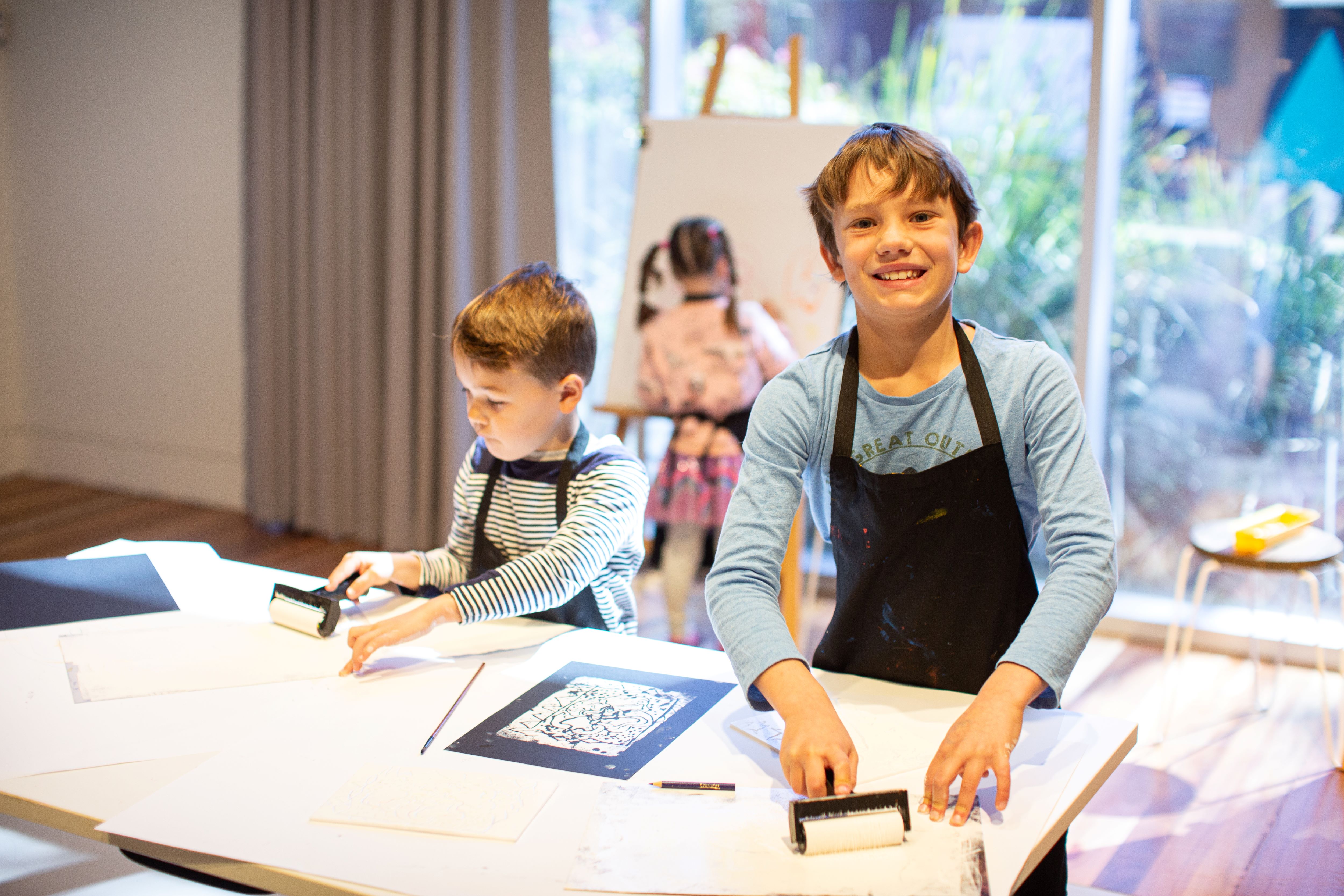 Printmaking for beginners is one of the many activities on offer these holidays.jpg