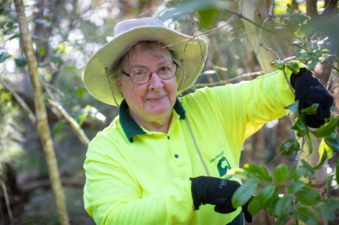 Rosalynd O'Shannassy at the Whitebridge Landcare site-8.jpg