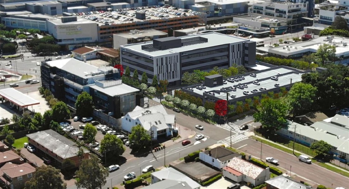 Artist impression of the proposed medical hub on Smith St Charlestown.JPG