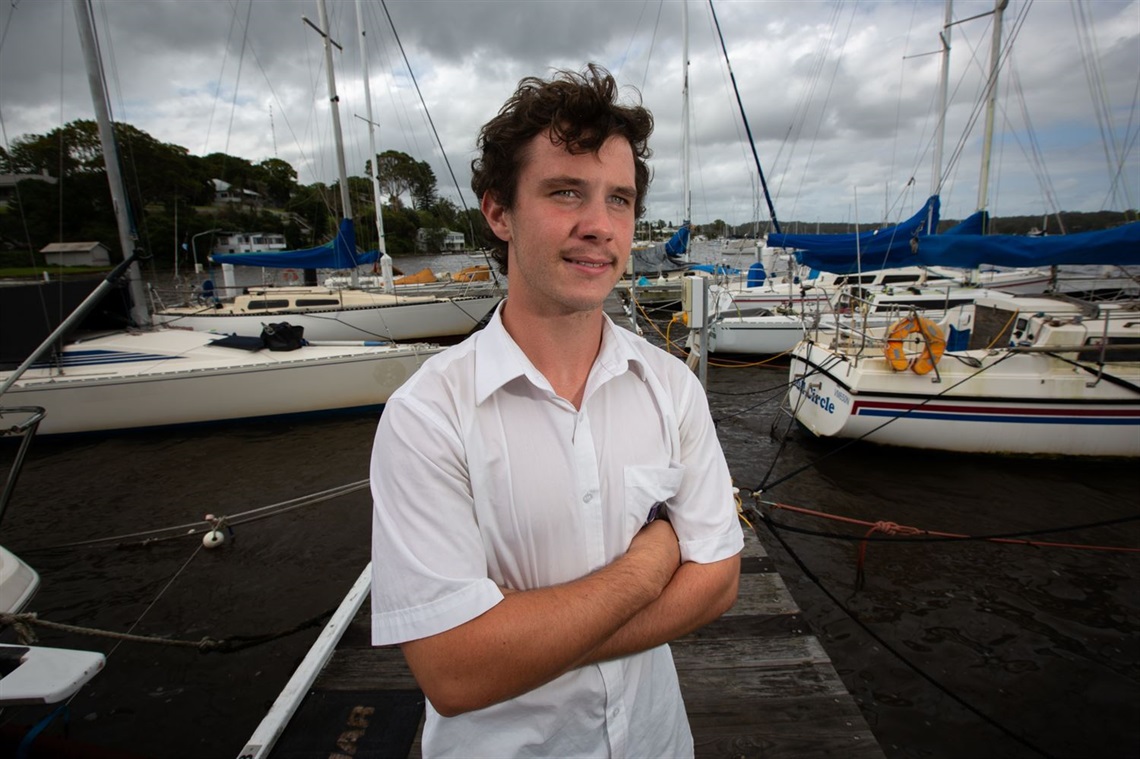 Riley Dodson, 17, will embark on a voyage on the Young Endeavour in June thanks to a Council scholarship.jpg