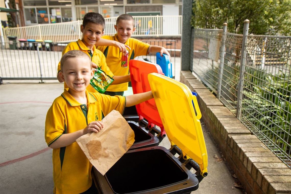 Garden Suburb Public School implements five-bin waste system.jpg