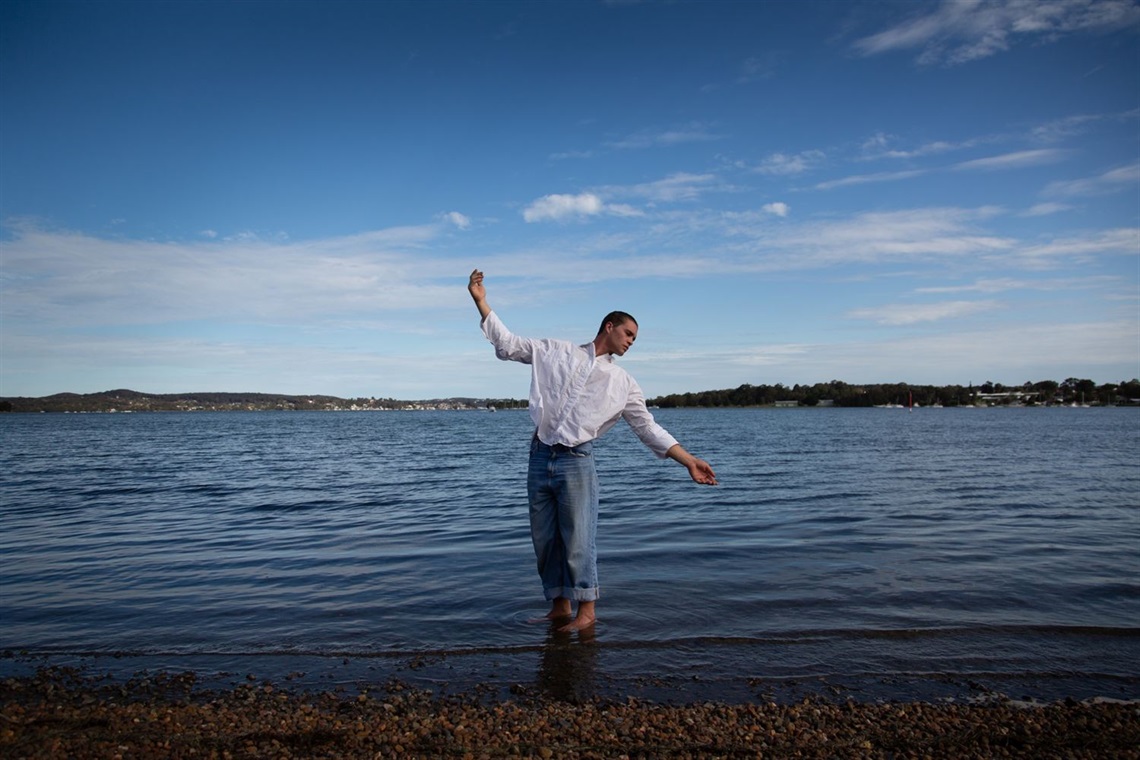 Dancer Alexander Abbot plays the adult Dobell.jpg