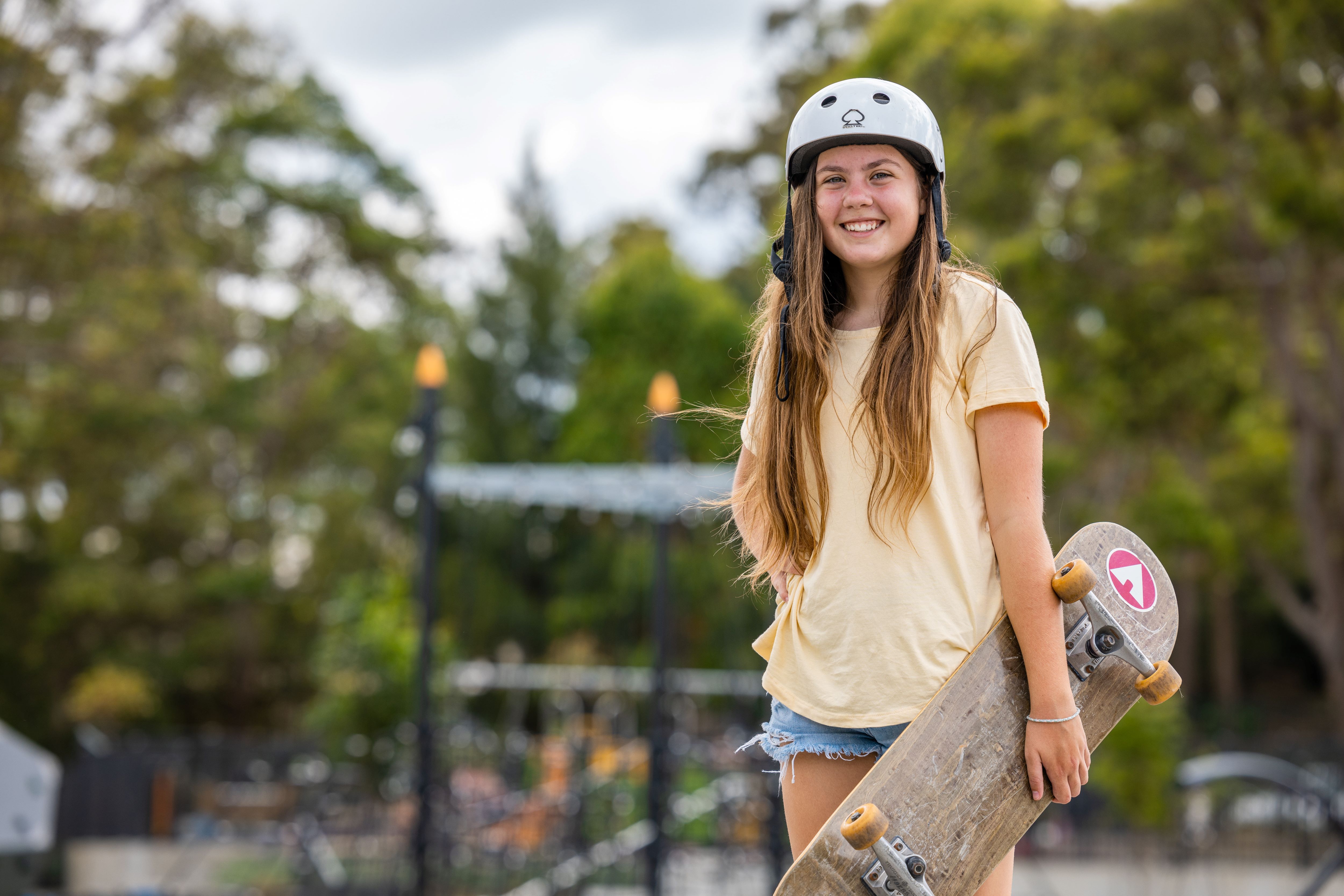 Local teen Summer Joyner enjoying a skate session in Lake Macquarie.jpg