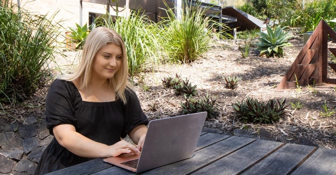 Abbey Barcham at the University of Newcastle