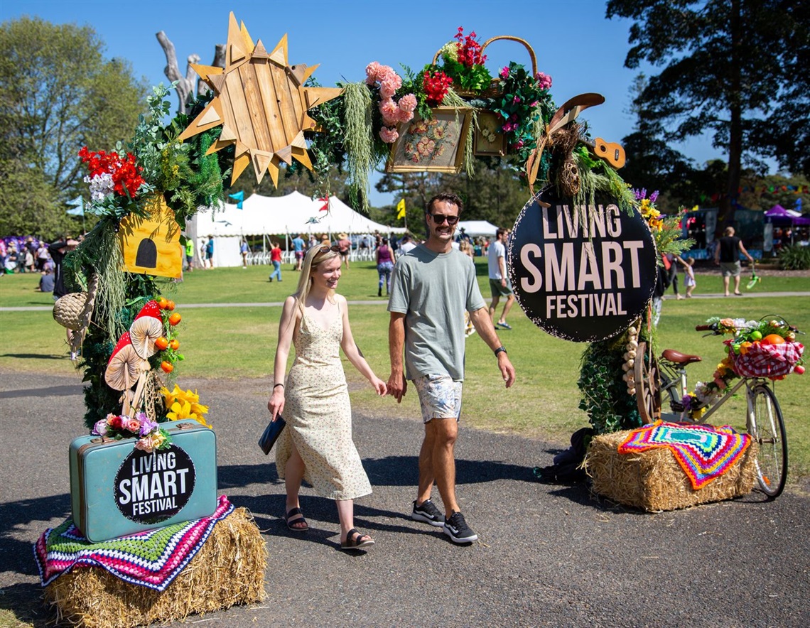 Thousands flocked to Speers Point Park for Saturday's Living Smart Festival.jpg