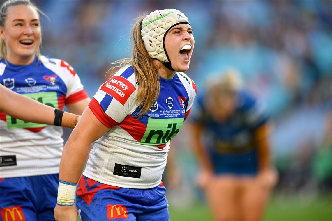 Knights NRLW superstar Jesse Southwell is among the finalists for the Lake Mac Sports Star award - photograph courtesy Newcastle Knights.jpg