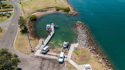 Blacksmiths boat ramp