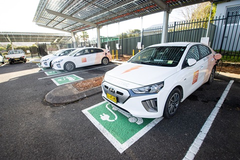 New council car park solar array and electric vehicles (9).jpg